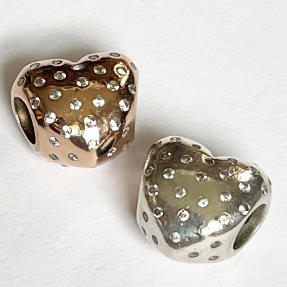 PANDORA Sparkle of Love Rose Charm - Picture 5 of 8